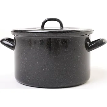 Hrnec Olymp, Hrnec s poklicí 16 cm, 2,0 l BERYL (8) černý