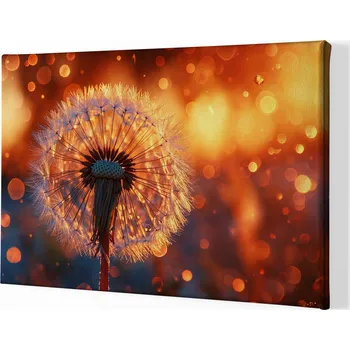 Obraz Obraz na plátně - Pampeliška, sluneční záře FeelHappy.cz Velikost obrazu (šířka x výška): 40 x 30 cm