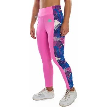 Dámské legíny Kappa KOMBAT ENEARI legíny růžovofialovomodrá XS