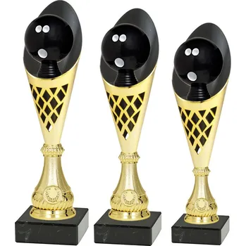 Sportovní pohár - BOWLING - P504.MULTI Výška poháru: Pohár -BOWLING-KUŽELKY- 36,5cm