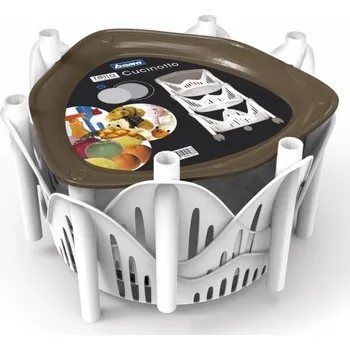 regál Bama Regál Cuccinotto hnědý