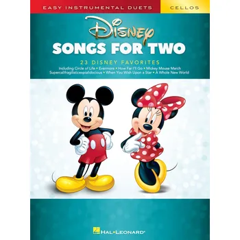 Disney Songs for Two / violoncello - snadné duety