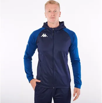 Pánská mikina KAPPA4SOCCER TORTONA mikina tmavě modrá 2XL