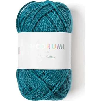 Příze Rico Design Bavlněná háčkovací příze Ricorumi dk odstín 040 modrozelená