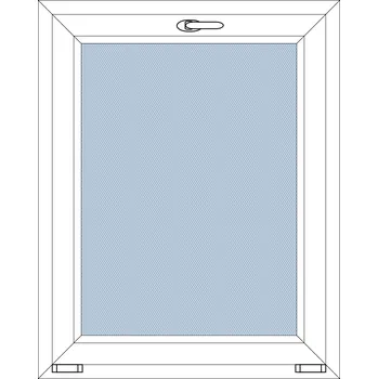 Síto na sklopná okna Rozměr okna: 50x50, Barva síta: Antracit