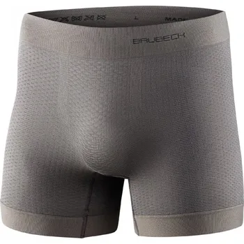 Pánské termo spodní prádlo Brubeck 3D Base Layer pánské boxerky Barva: Šedá, Velikost: L