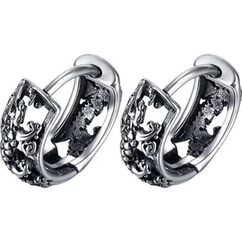 Náušnice Steel Edge Náušnice kroužky chirurgická ocel WJHE340