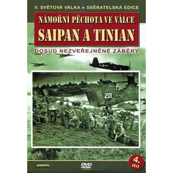 DVD film Námořní pěchota ve válce (4. díl) - Saipan a Tinian (DVD) (papírový obal)