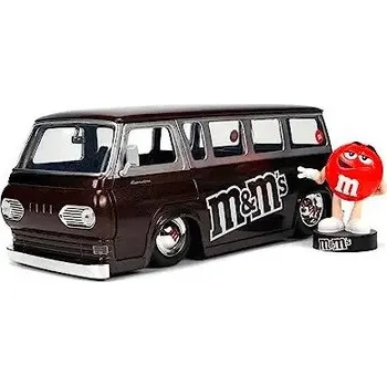 Figurka JADA Ford Usa Econoline Minibus M&M's 1:24 + figurka M&M's