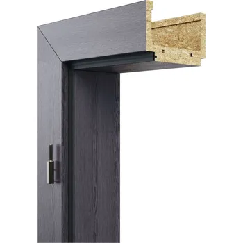 Zárubeň Solodoor Obložková zárubeň 80 L, 830 × 1982 mm, fólie, tloušťka zdi: 95–115 mm, levá, dub Boston 701000066620