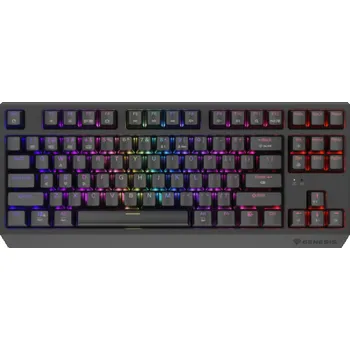 Počítačové příslušenství GENESIS herní klávesnice THOR 230/TKL/RGB/Outemu Red/Bezdrátová USB + Bluetooth/US layout/Černá