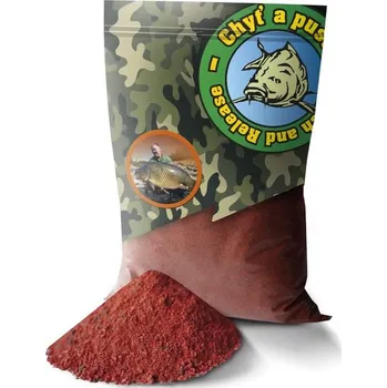 Návnadová surovina Chyť a pusť Krmítková směs 900g - Jahoda