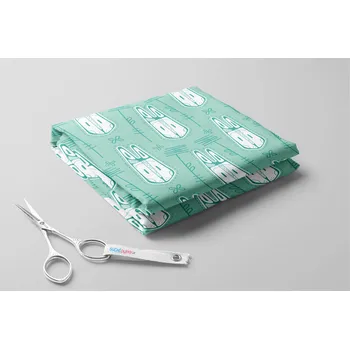 Softshell letní, Králičí hlavy Barva: Světlý mentol