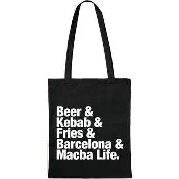 Městský batoh TAŠKA MACBA LIFE & Logo Tote - černá - 12L + při osobním odběru 389 Kč