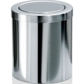 Úložný box Decor Walther, Koš na odpadky do koupelny Decor Walther s klapkou 16 cm leštěná oce - Formadore