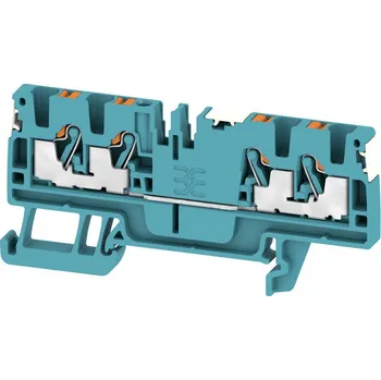 Rozvaděč WEIDMÜLLER Svorka Weidmuller A4C 2.5 DL BL modrá 2674760000