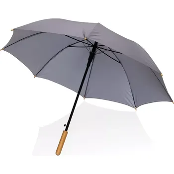 Deštník 23" bambusový auto-open deštník Impact ze 190T RPET AWARE™ - P850.652