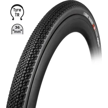 Plášť na kolo plášť TUFO Gravel THUNDERO HD 700x36C, bezduš. črn Varianta: použití: Gravel, rozměr: 700C, typ: Tubeless Ready, šířka: 36 mm