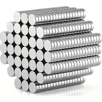 Dekorativní magnet Neodymový kulatý magnet Ø 6 mm