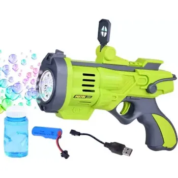 Bublifuk Pistole na mýdlové bubliny, zelená