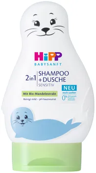 Dětský šampon Hipp Babysanft šampon vlasy a tělo 200 ml