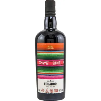 Rum Ecuador Rum 5Y 63,2% 0,7 l (holá láhev)