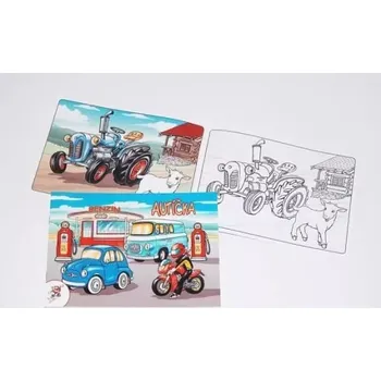 omalovánky Omalovánky pro děti - Autíčka LUX