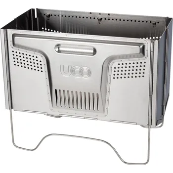 Turistický vařič UCO Gear Kempinkové ohniště a grill UCO Flatpack Smokeless Firepit & Grill 42x24 cm