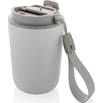 Termohrnek Termohrnek Cuppa z RCS recykl. nerezové oceli s lanyardem - P435.023