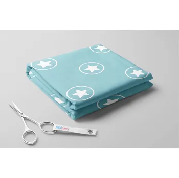 Softshell letní, Hvězdy větší Barva: Tyrkysová