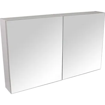 Koupelnový nábytek A - Interiéry Skříňka zrcadlová Argos 100 bílá, lesk, 100x60x13,8