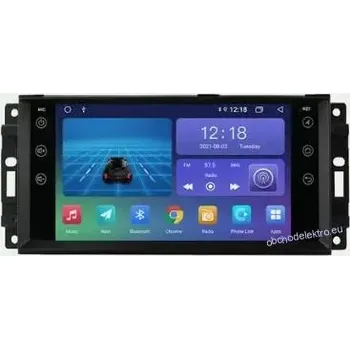 GPS navigace JEEP Grand Cherokee DODGE multimediání jednotka Android 12 4GB/64GB