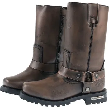 Pánská zimní obuv boty pánské UNIK - Premium Leather - Brown