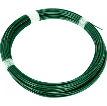 Příslušenství pro plot Drát napínací PVC zelený 104 m