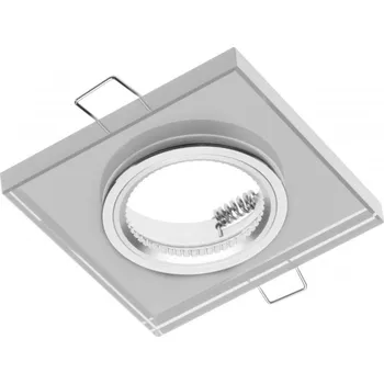 Stropní bodové svítidlo PALACE II, IP20, čtverec, bílé