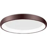 Hnědé kovové stropní LED světlo Nova Luce Albi 61 cm