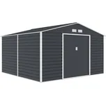 Plechový domek Greenhouse 340x319 - černý (Zahradní plechový domek )