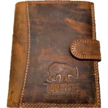 Peněženka Hunters kožená peněženka na výšku 306L