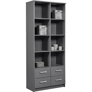 Knihovna Knihovna Wren - šedá