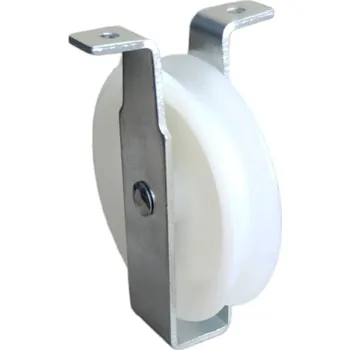 kladka Nylonová kladka s přírubou 6/20mm. Zn.