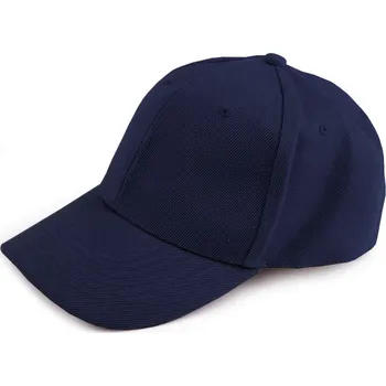 Pokrývka hlavy Kšiltovka unisex vhodná k dozdobení, barva 5 modrá tmavá