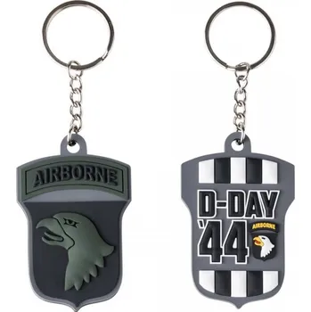 FOSTEX Klíčenka 101st AIRBORNE D-DAY 3D PVC