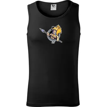 Pánské termoprádlo Znamení komiks lev - Tílko pánské Core - XL ( Černá )