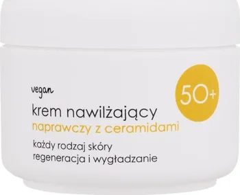 Pleťový krém Ziaja 50+ Moisturizing Cream With Ceramides vyživující hydratační krém s ceramidy pro zralou pleť 50 ml