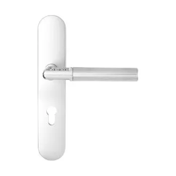 chytrý zámek Mul-T-Lock multlock Elektronická dveřní klika kódovací štít P, satin