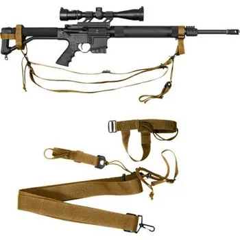ROTHCO Popruh zbraňový MILITARY tříbodový COYOTE BROWN