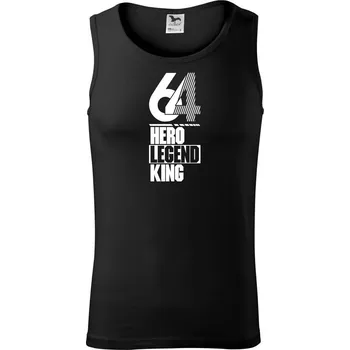 Pánské termoprádlo Hero, Legend, King x Queen 1964 - Tílko pánské Core - L ( Černá )