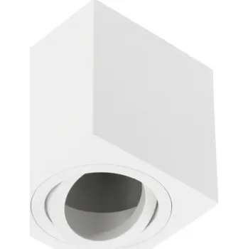 Stropní svítidlo AVEIRO, hliník, 80x80x85 mm, IP20, max. 20 W, čtvercové, bílé