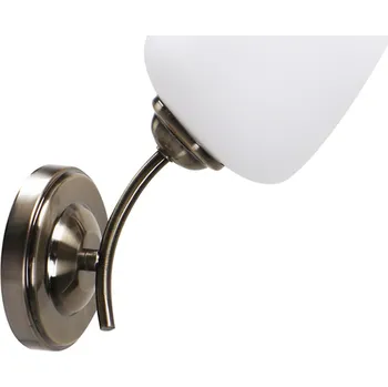 Nástěnné svítidlo Candellux Zina nástěnné svítidlo 1x40 W bílá-patina 21-22561