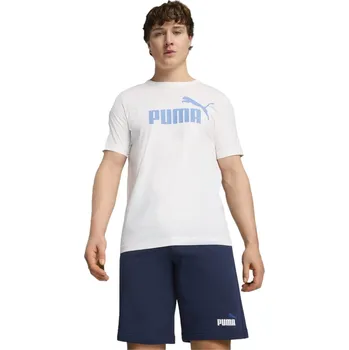 Pánské tričko Puma koszulka ESS Logo Tee (s) PUMA White-Zen 586667 35 M Velikost: M